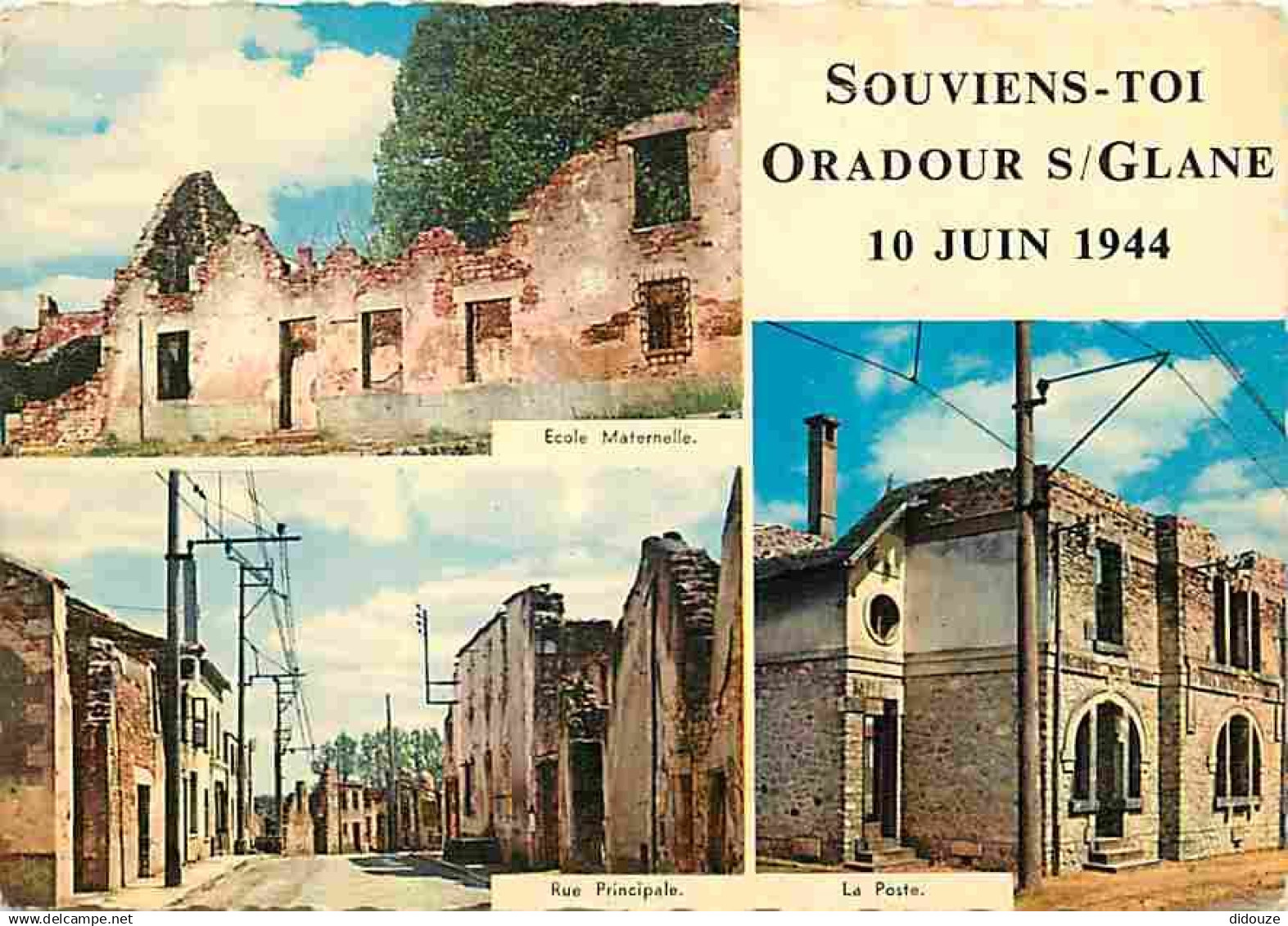 87 - Oradour sur Glane - Cité Martyre - Multivues - CPM - Voir Scans Recto-Verso