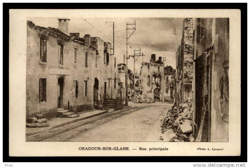 87 Oradour-sur-Glane ruine D87D K87154K C87110C RH075685