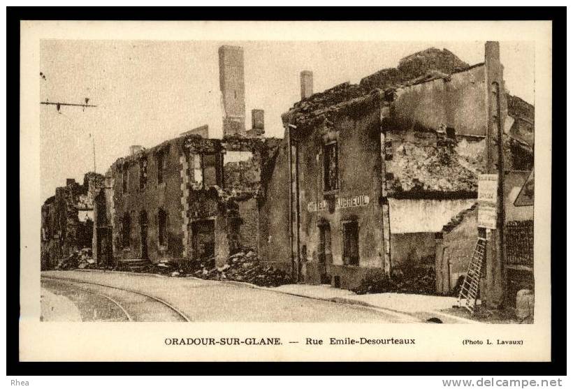 87 Oradour-sur-Glane ruine D87D K87154K C87110C RH075686