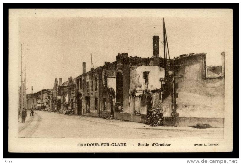 87 Oradour-sur-Glane ruine D87D K87154K C87110C RH075688