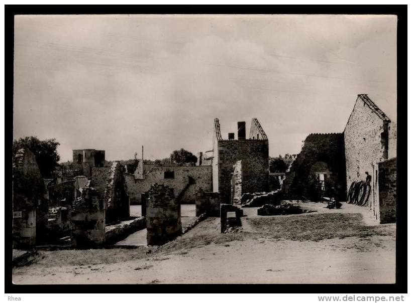 87 Oradour-sur-Glane ruine D87D K87154K C87110C RH075735