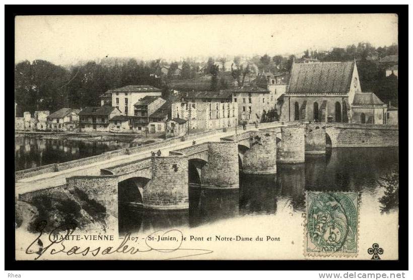 87 Saint-Junien pont D87D K87154K C87154C RH075793