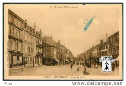 88 Bruyères - Les Vosges Pittoresques  20963 - BRUYERES - Grande Rue - sépia