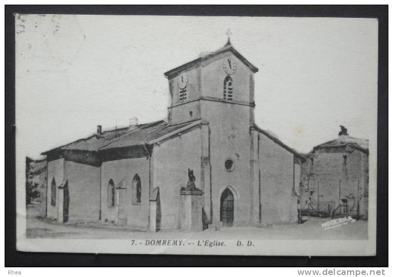 88 Domrémy-la-Pucelle eglise D88D K88118K C88154C RH046496