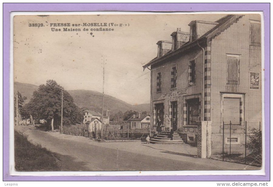 88 - FRESSE sur MOSELLE --  Une maison de confiance