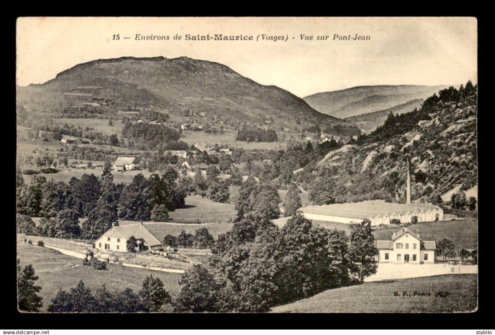 88 - FRESSE-SUR-MOSELLE - VUE SUR PONT-JEAN