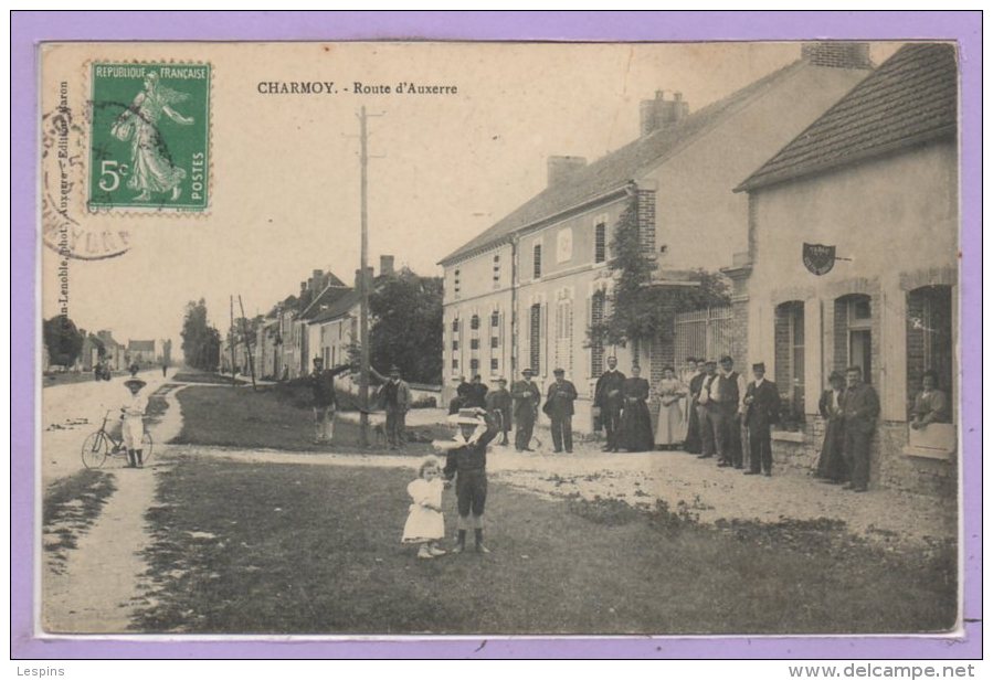 89 - CHARMOY -- Route d'Auxerre