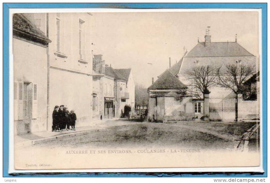 89 -  COULANGES la VINEUSE --