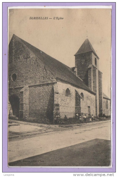 89 - EGRISELLES le BOCAGE --  L'Eglise