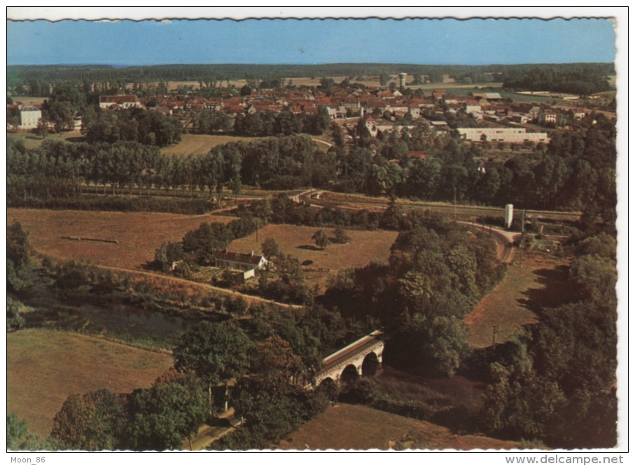 89 - FLOGNY LA CHAPELLE -  YONNE  - VUE PANORAMIQUE  ET PONT