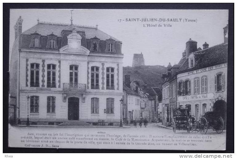 89 Saint-Julien-du-Sault mairie hotel de ville    D89D  K89348K  C89348C RH037687