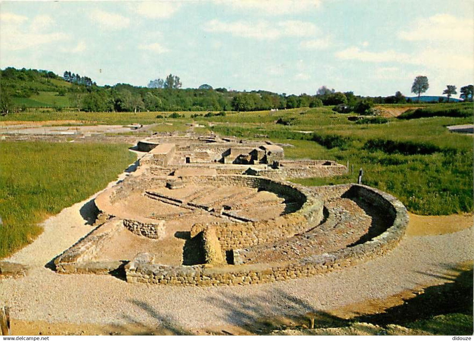 89 - Saint Père sous Vézelay - Fouilles des Fontaines salées - Ruines des thermes romains exhumées depuis 1934 - Archéol