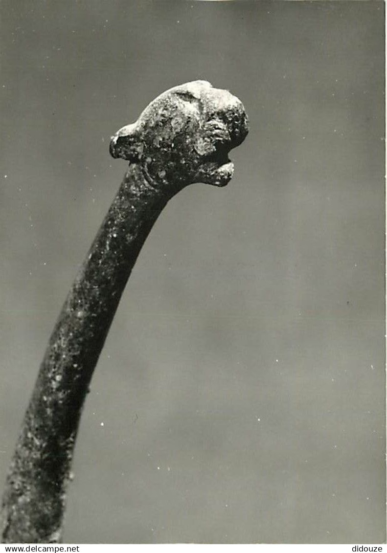 89 - Saint Père sous Vézelay - Musée archéologique régional - Tête de panthère en bronze trouvée aux Fontaines Salées -