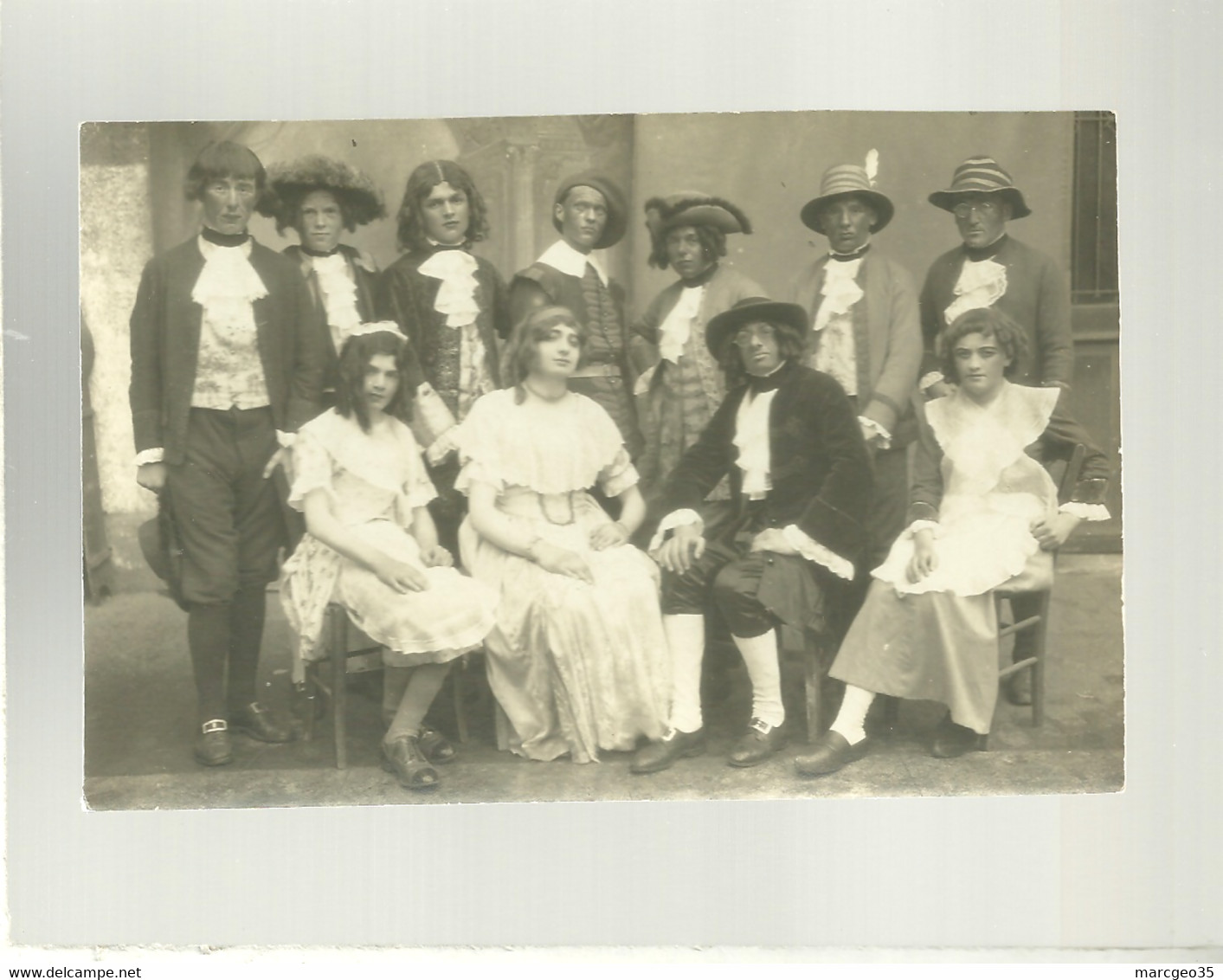 89 toucy carte photo fête des écoles école des garçons pièce de théâtre