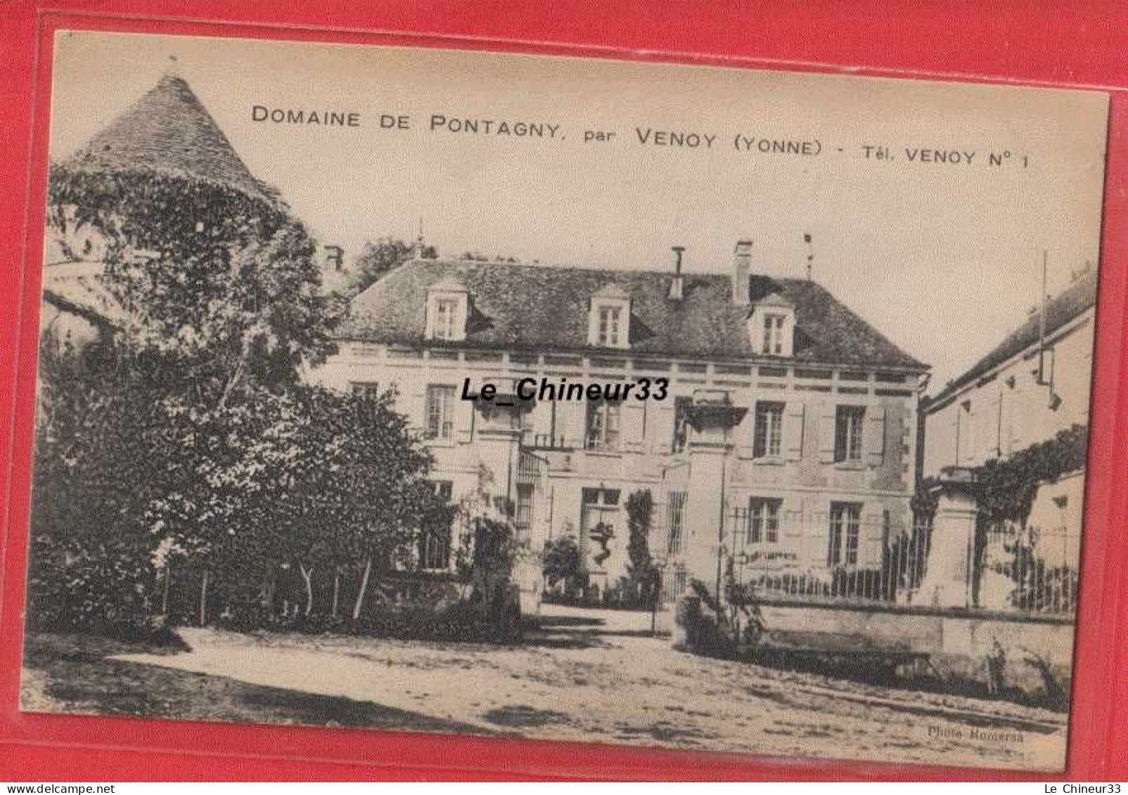 89 - VENOY---Domaine de Pontagny --Tel N° 1