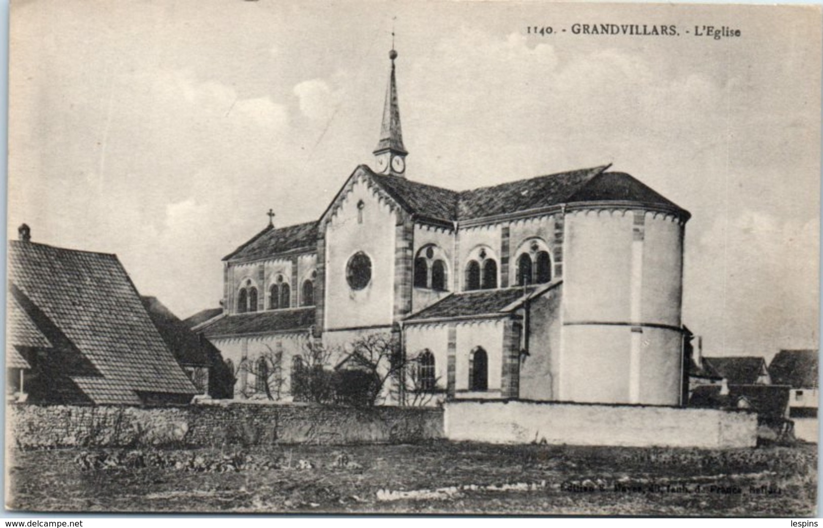 90 - GRANDVILLARS --  L'Eglise