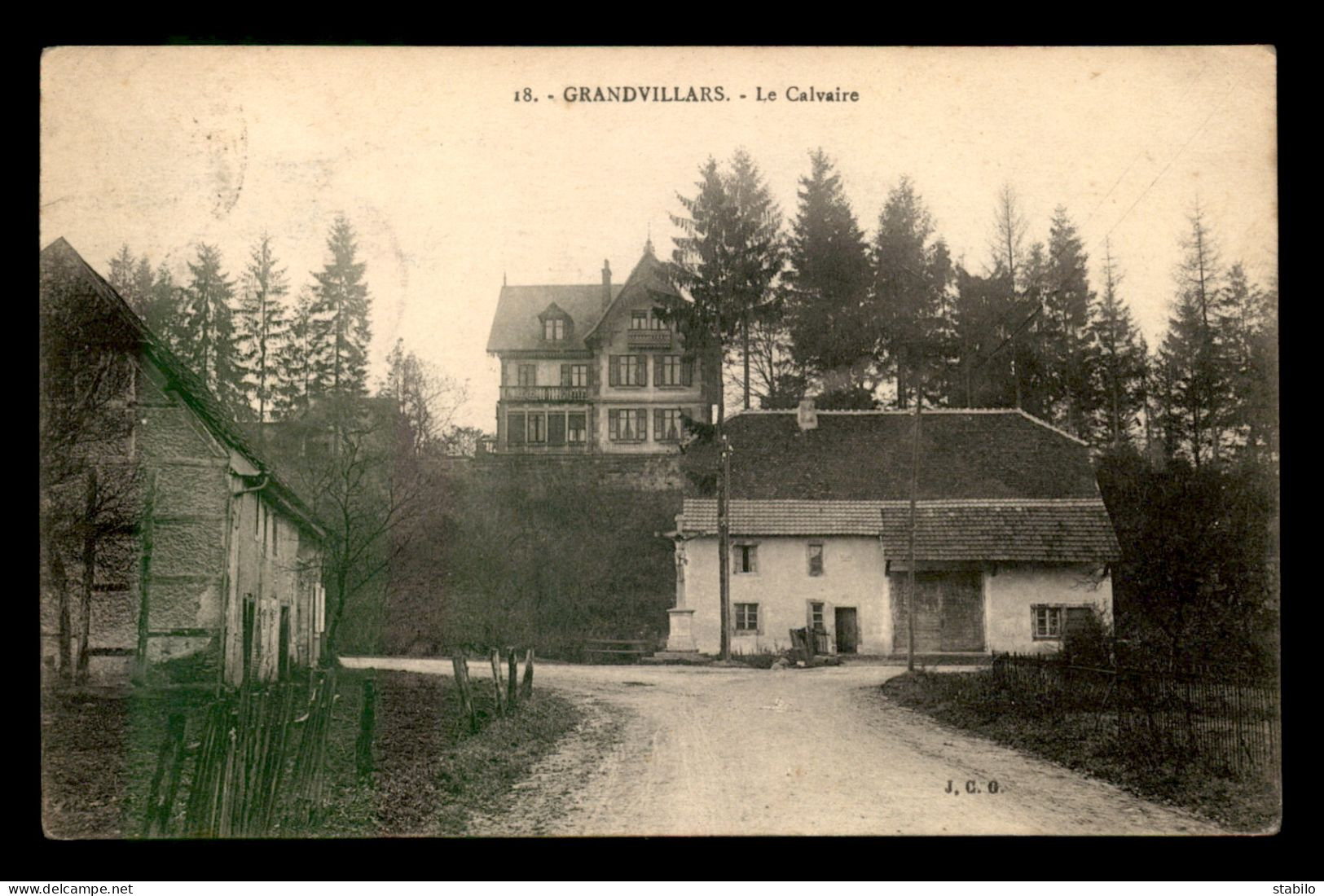 90 - GRANDVILLARS - LE CALVAIRE