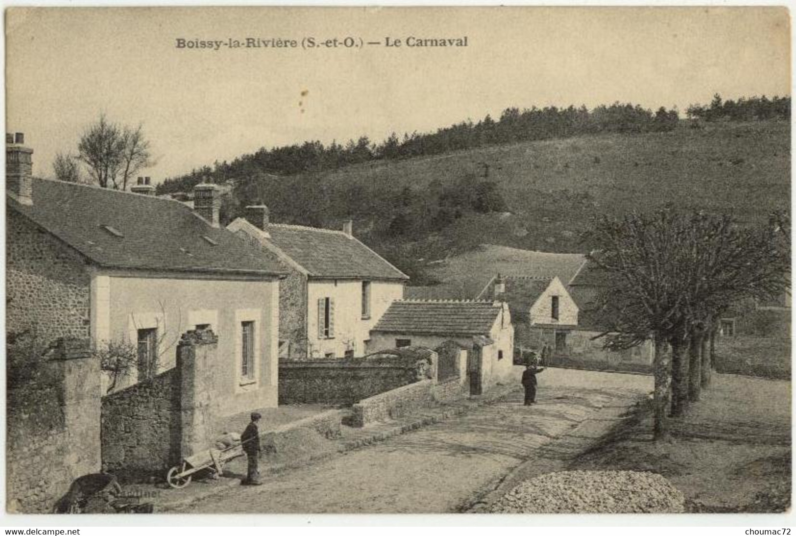 (91) 050, Boissy la Rivière, Jardinet, Le Carnaval, non voyagée, bon état