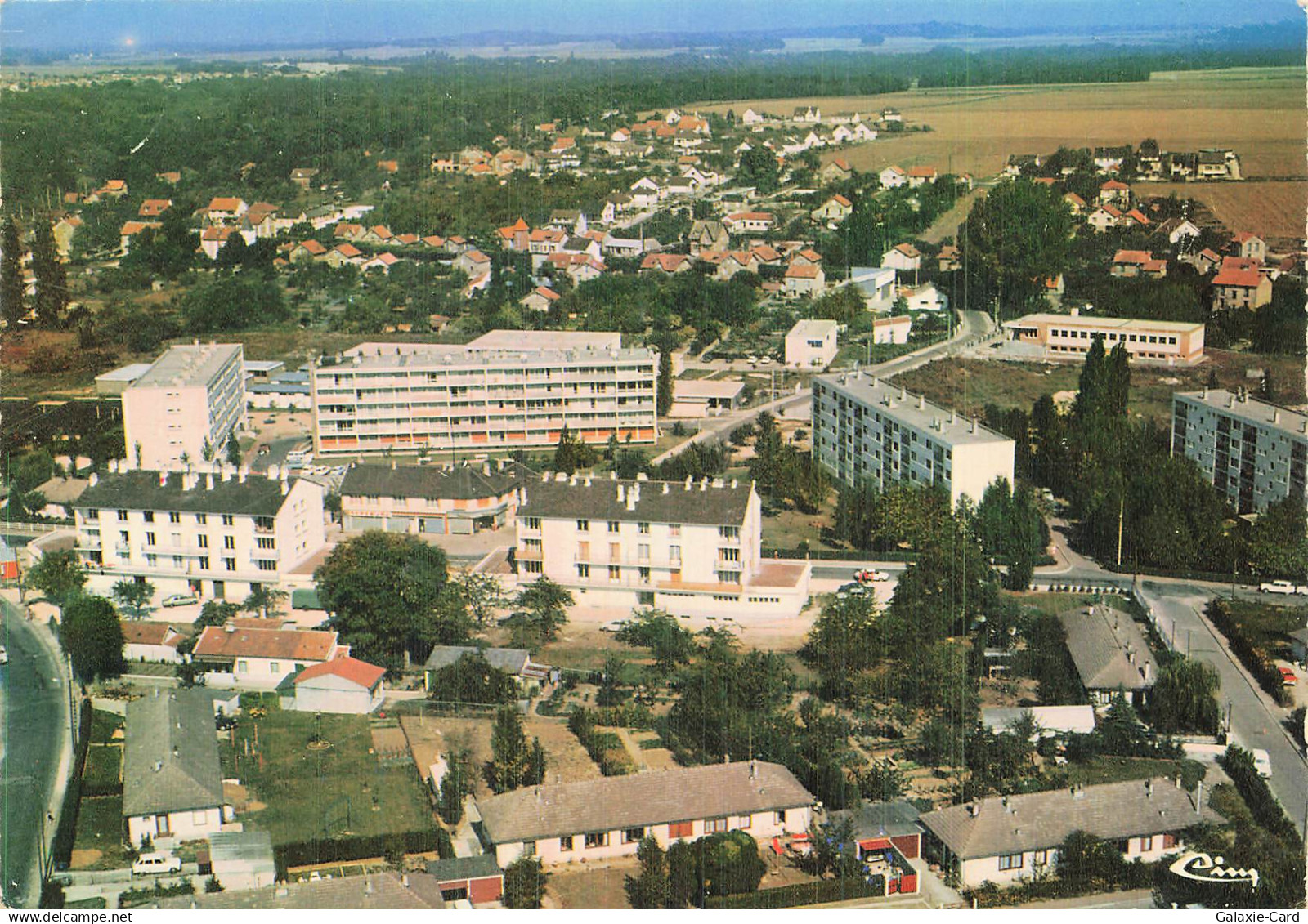 91 BALLANCOURT SUR ESSONNE VUE GENERALE AERIENNE