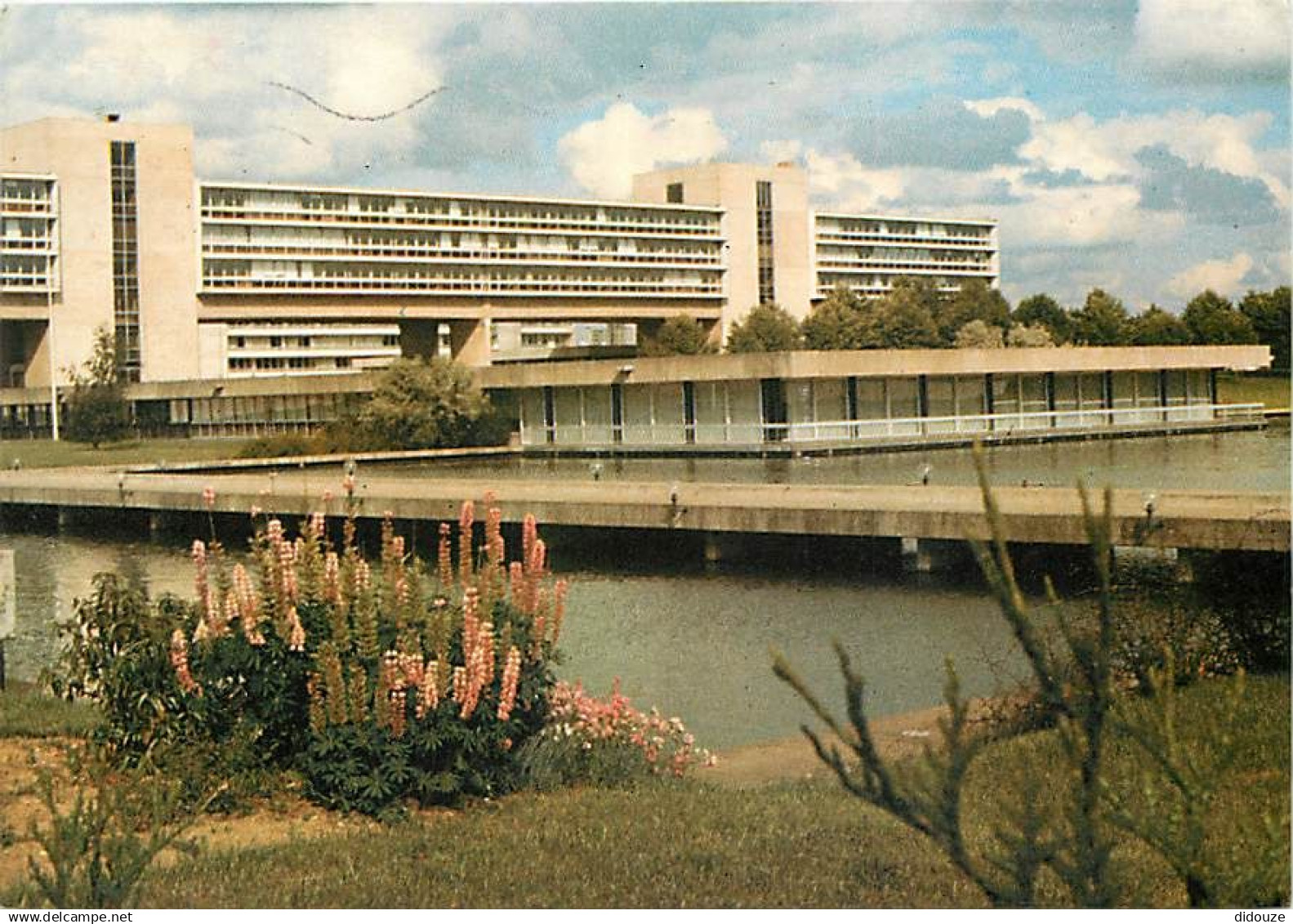 91 - Evry - Ville Nouvelle - La Préfecture - immeubles - Fleurs - CPM - Voir Scans Recto-Verso