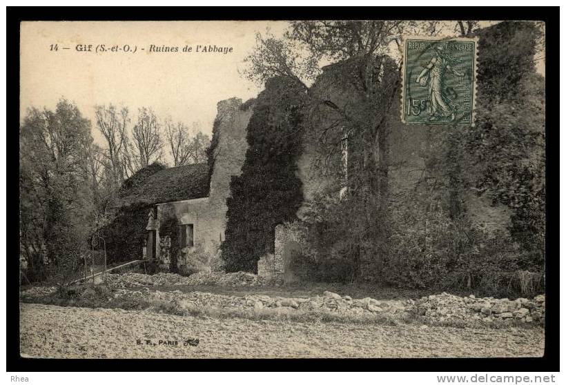 91 Gif-sur-Yvette abbaye ruine D91D K91272K C91272C RH087574