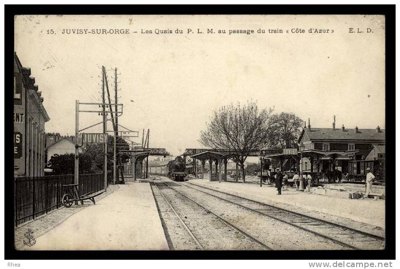 91 Juvisy-sur-Orge gare train D91D K91326K C91326C RH087624