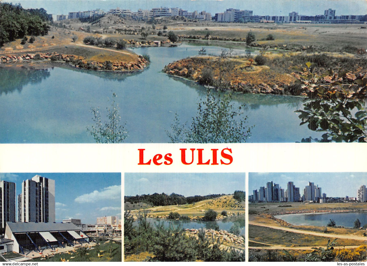 91 LES ULIS VUE GENERALE SUR LE PARC NORD