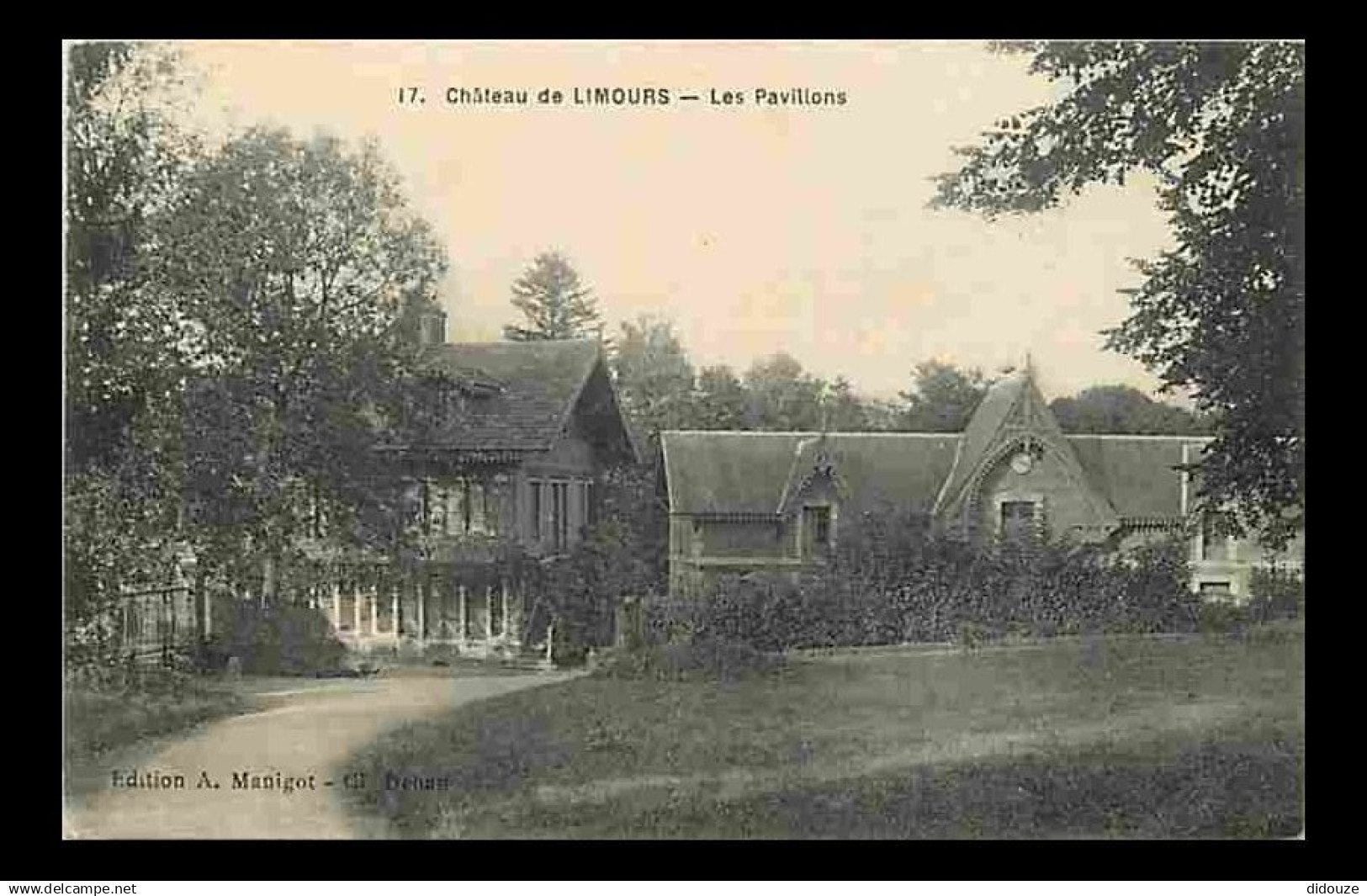 91 - Limours - Château de Limours - Les Pavillons - Correspondance - CPA - Voir Scans Recto-Verso