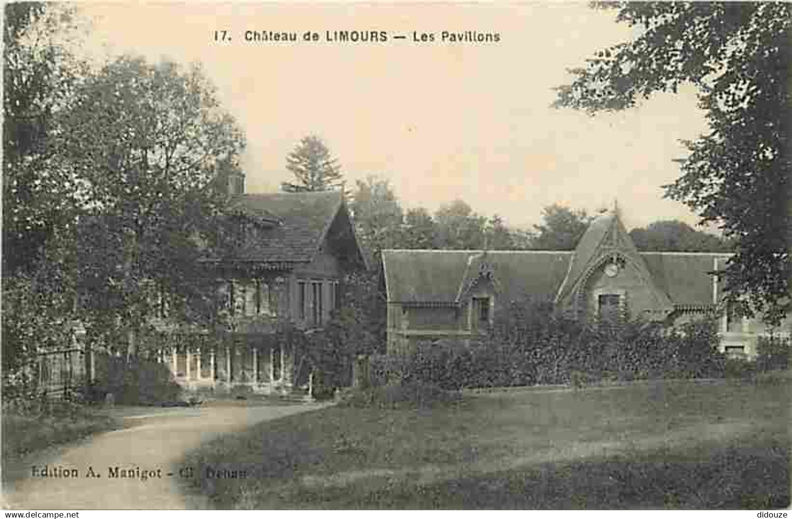 91 - Limours - Château de Limours - Les Pavillons - Correspondance - CPA - Voir Scans Recto-Verso