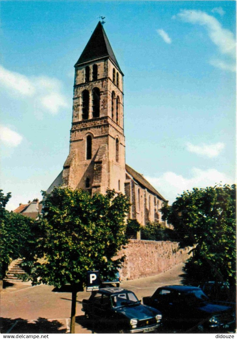 91 - Mennecy - L'Eglise - Automobiles - CPM - Carte Neuve - Voir Scans Recto-Verso