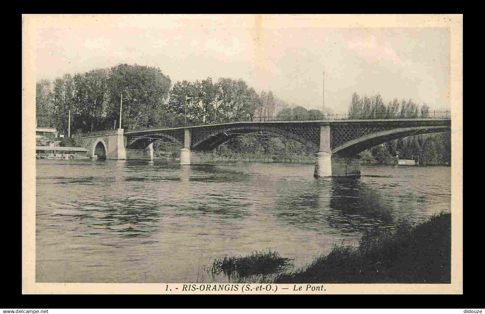 91 - Ris-Orangis - Le Pont - CPA - Voir Scans Recto-Verso