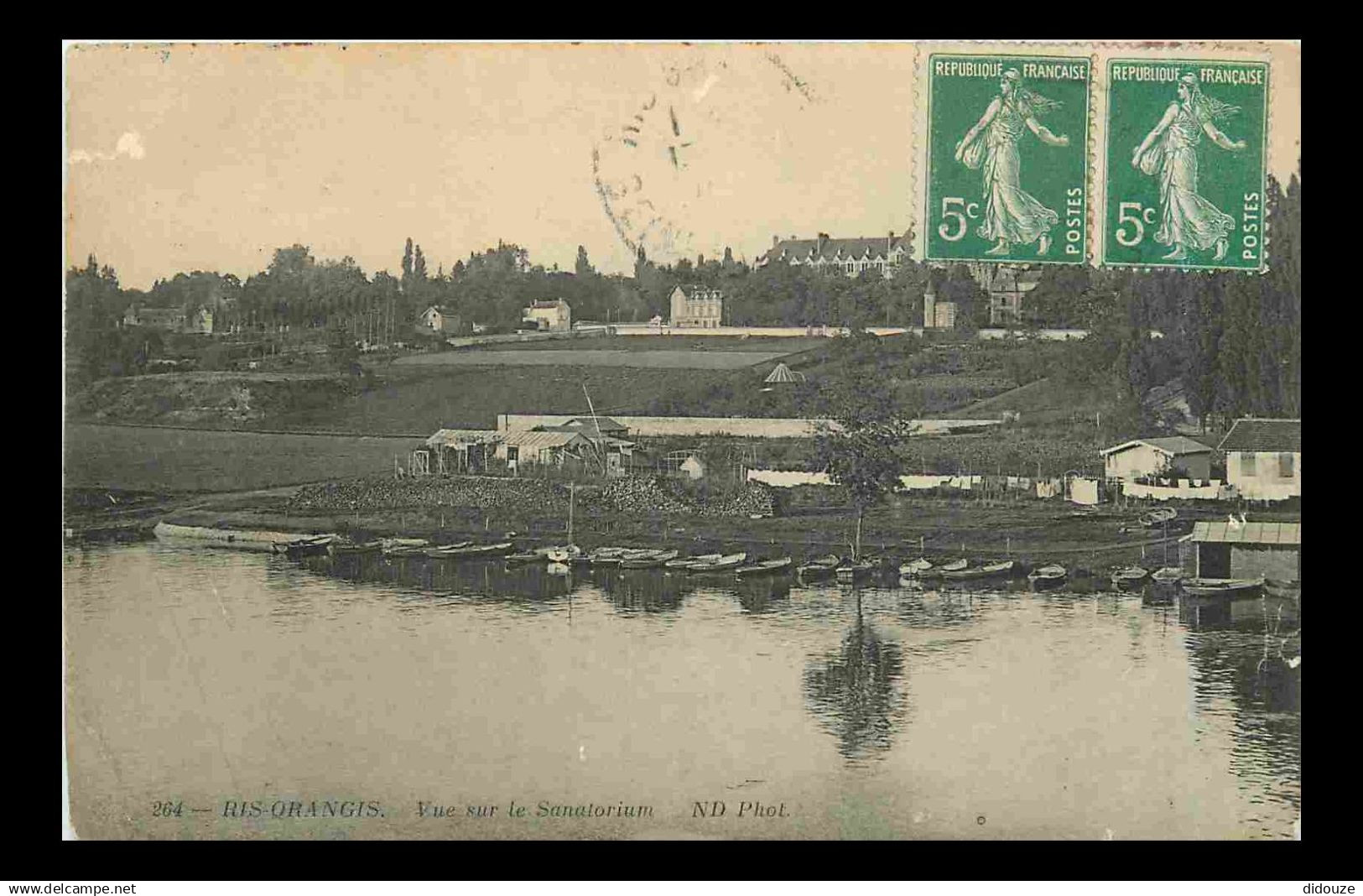 91 - Ris Orangis - Vue sur le Sanatorium - CPA - Voir Scans Recto-Verso