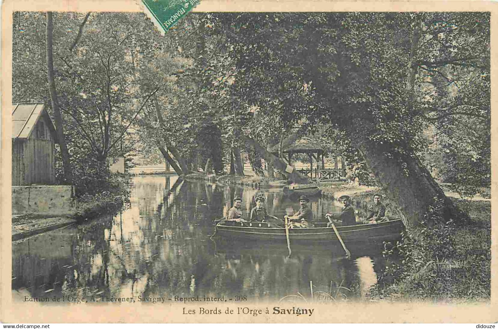 91 - Savigny sur Orge - Les Bords de l'Orge - Animée - CPA - Voir Scans Recto-Verso