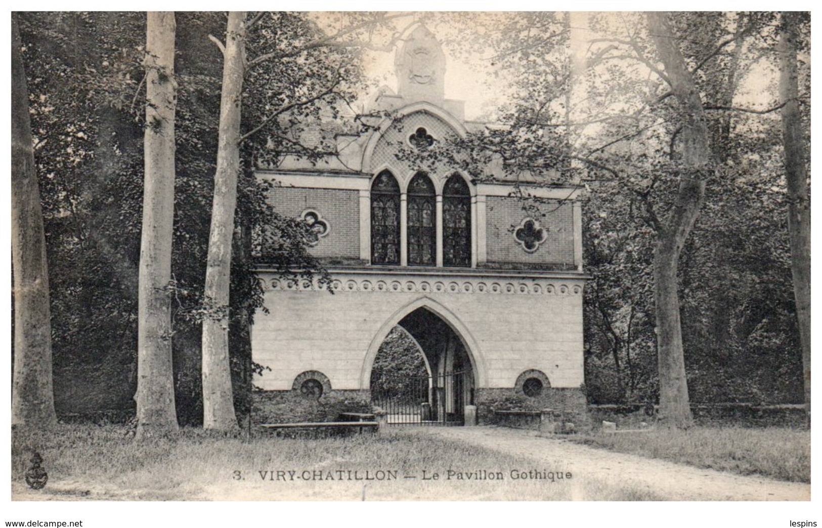 91 - VIRY CHATILLON -- Le pavillon gothique