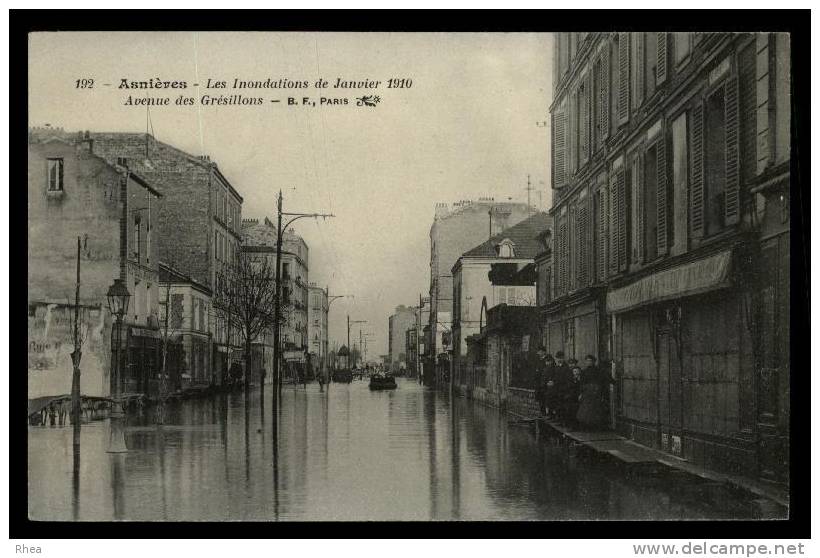 92 Asnières-sur-Seine inondation D92D K92004K C92004C RH088000