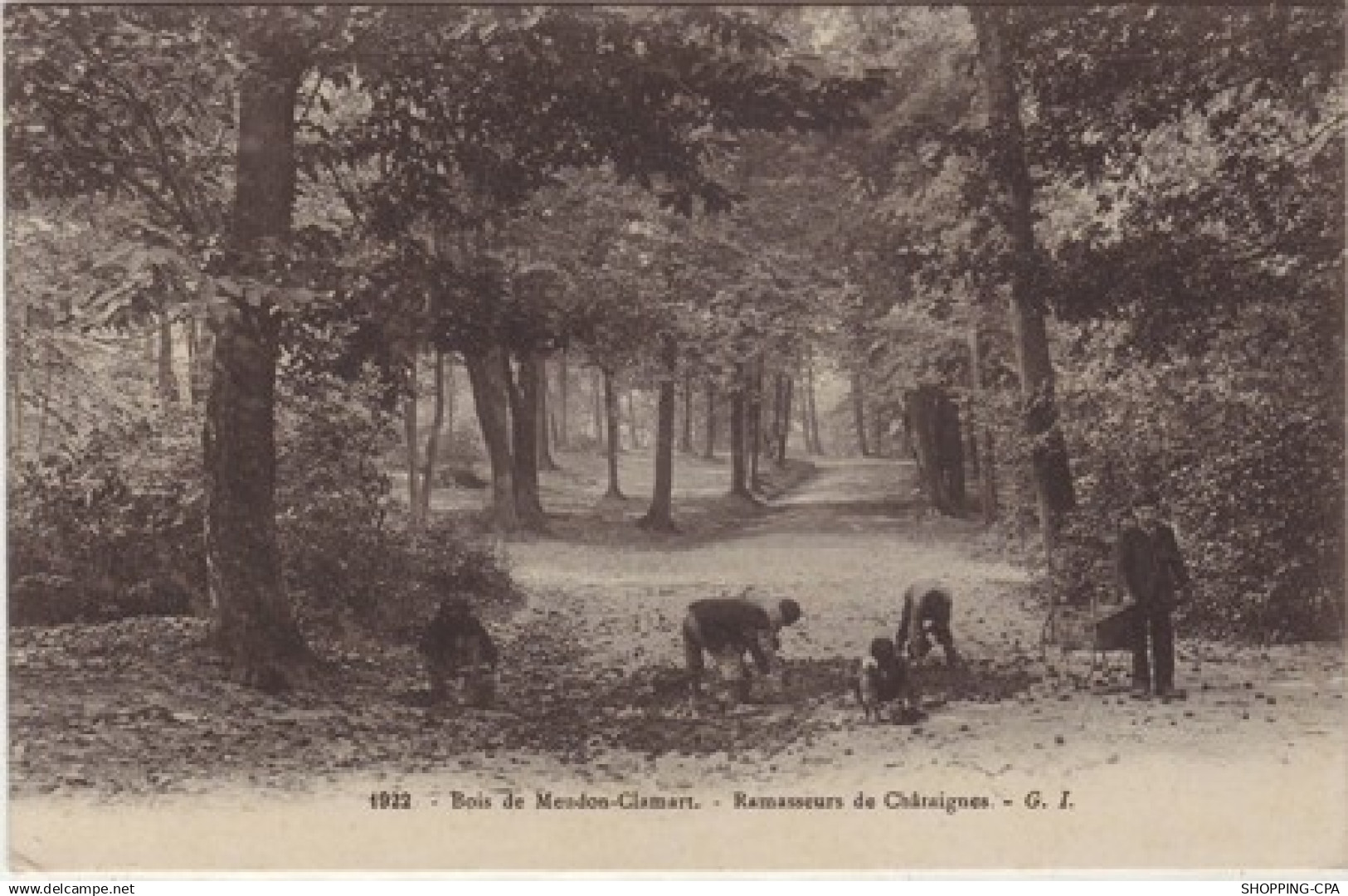 92 - bois de Meudon Clamart - Ramasseurs...