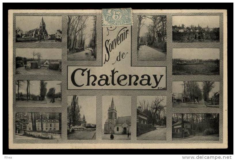 92 Châtenay-Malabry multi vue souvenir de D92D K92071K C92019C RH088240