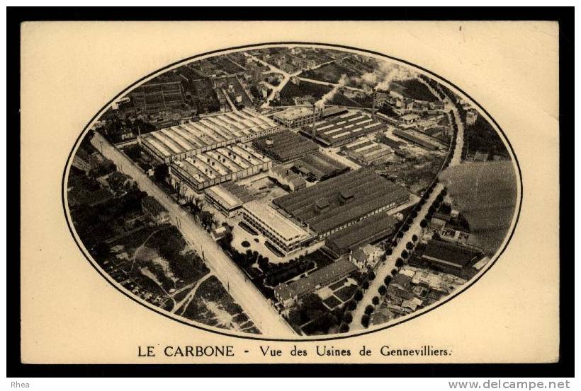 92 Gennevilliers usine a gaz carte correspondance D92D K92036K C92036C RH088527