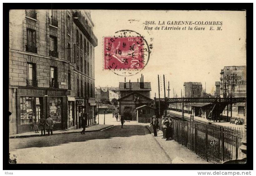 92 La Garenne-Colombes gare passerelle D92D C92035C RH088497