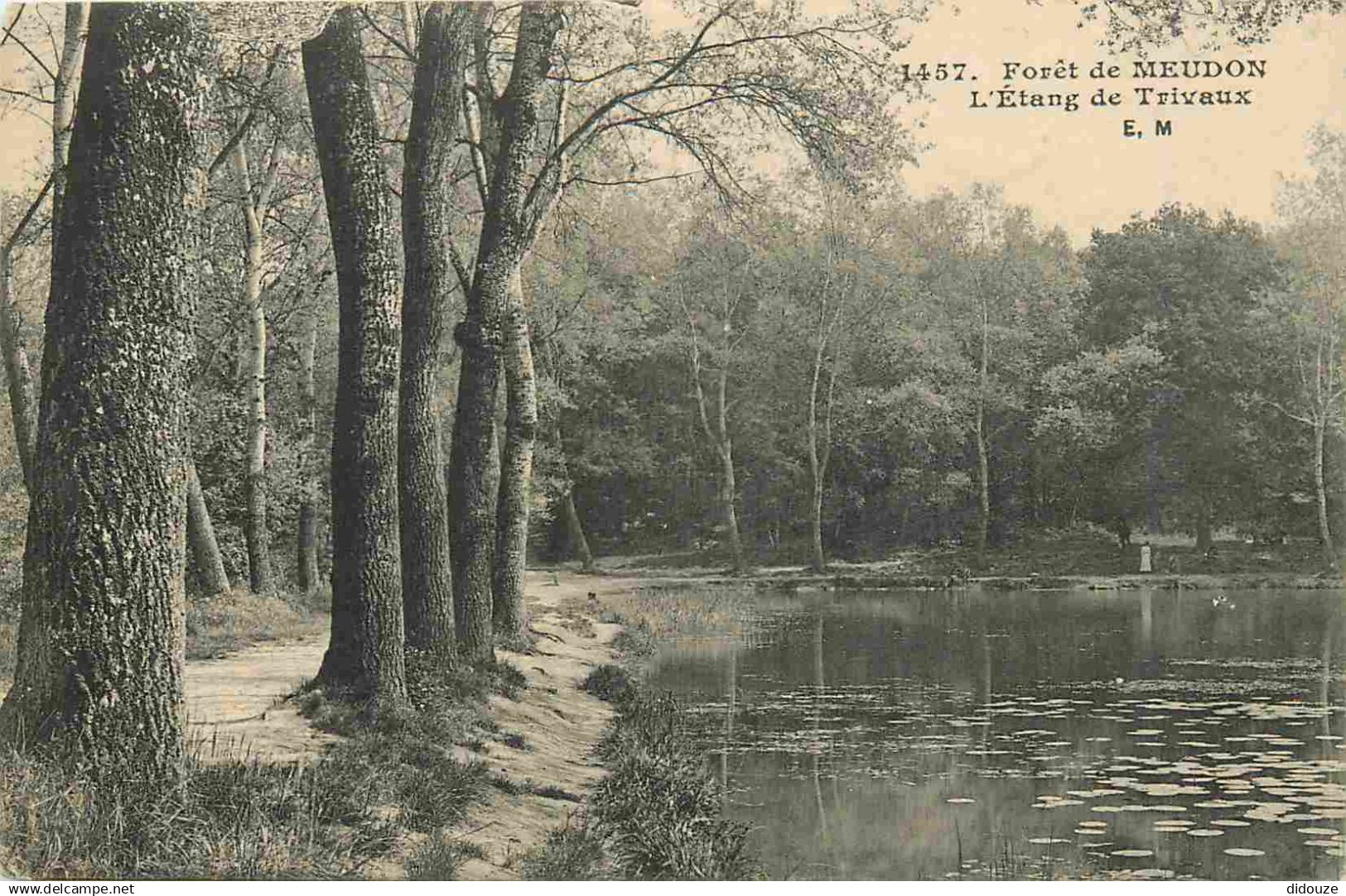 92 - Meudon - Forêt de Meudon - Etang de Trivaux - CPA - Voir Scans Recto-Verso