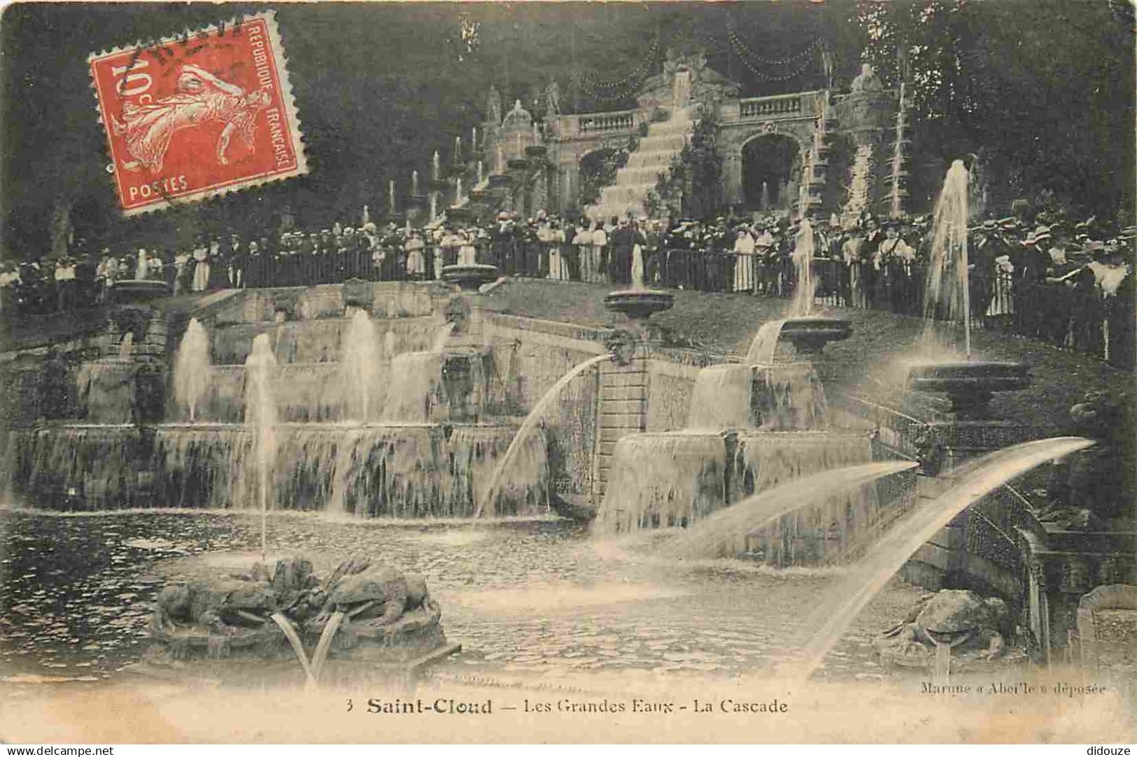 92 - Saint Cloud - Parc de Saint Cloud - La Grande Cascade - CPA - Voir Scans Recto-Verso