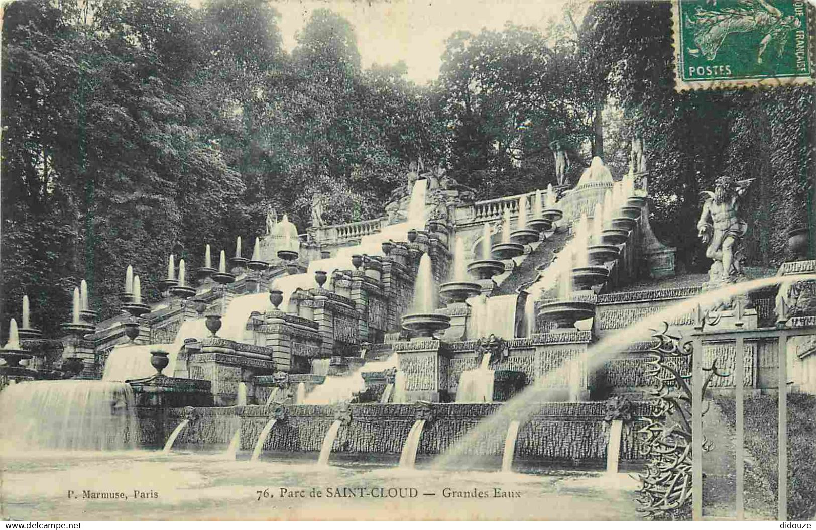 92 - Saint Cloud - Parc de Saint Cloud - La Grande Cascade - CPA - Voir Scans Recto-Verso