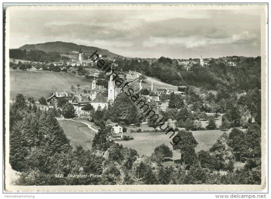 9230 Oberglatt Flawil - Foto-Ansichtskarte - Verlag Foto-Gross St. Gallen