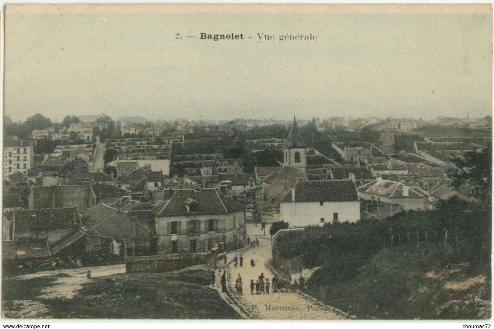 (93) 037, Bagnolet, Marmuse 2, Vue générale, non voyagée, bon état