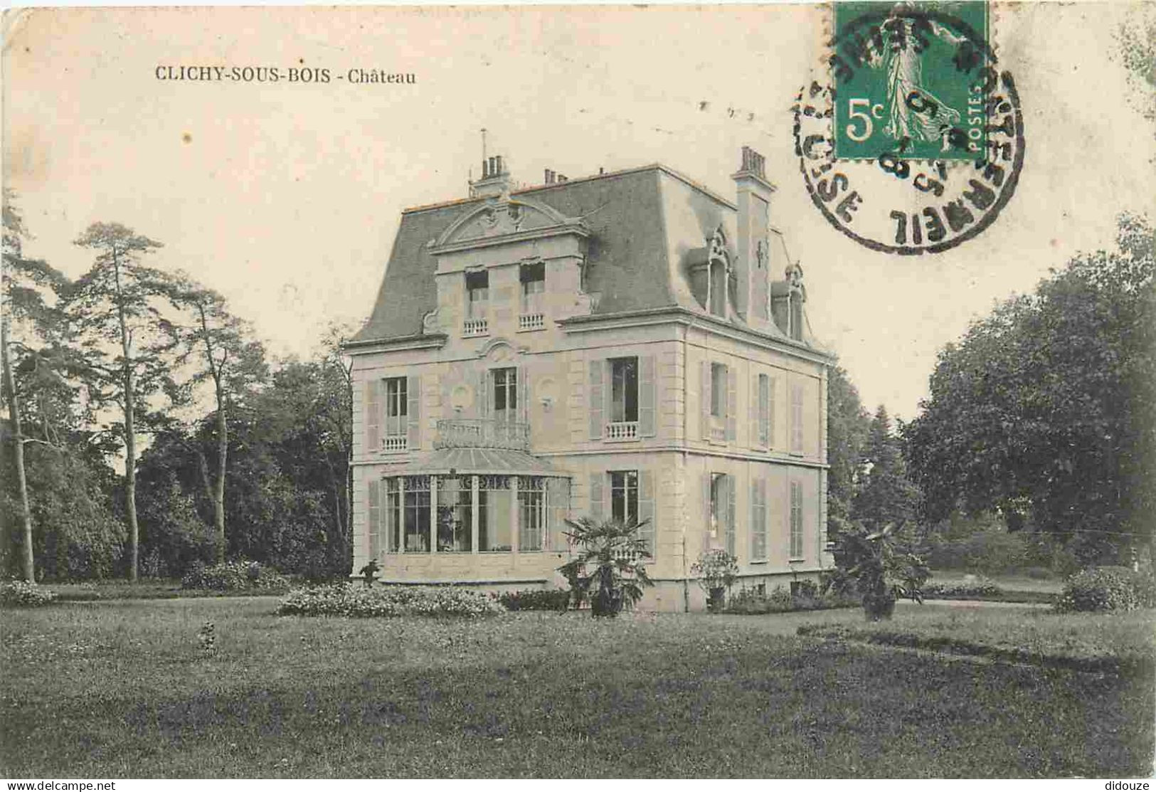 93 - Clichy sous Bois - Le Château - CPA - Voir Scans Recto-Verso