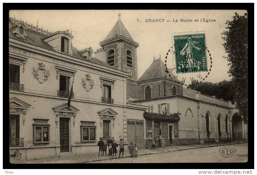 93 Drancy mairie eglise D93D C93029C RH089322