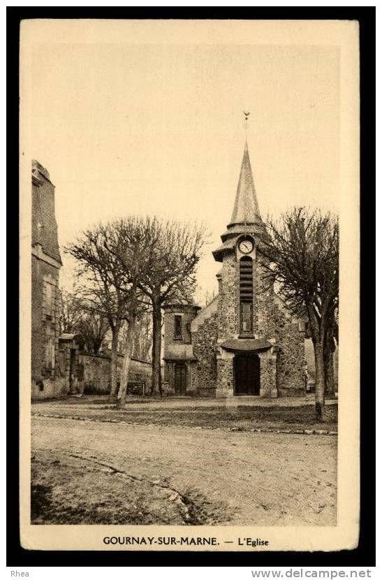 93 Gournay-sur-Marne eglise D93D K93051K C93033C RH092220