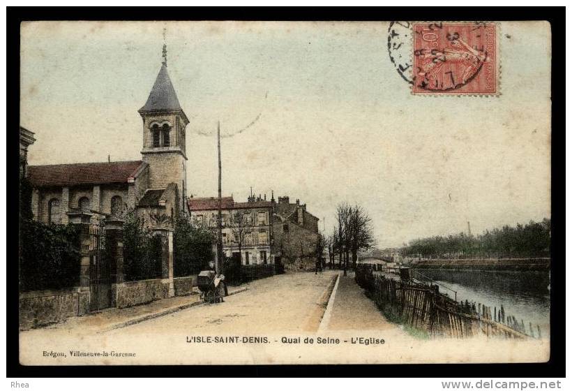 93 L'Île-Saint-Denis eglise D93D K93066K C93039C RH089349