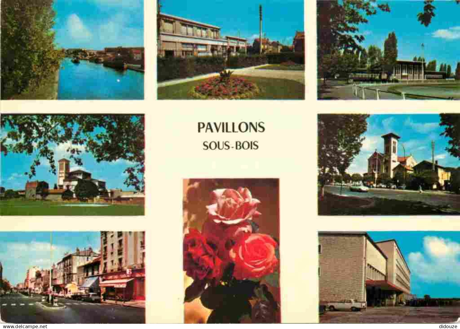 93 - Les Pavillons sous Bois - Multivues - Fleurs - CPM - Voir Scans Recto-Verso