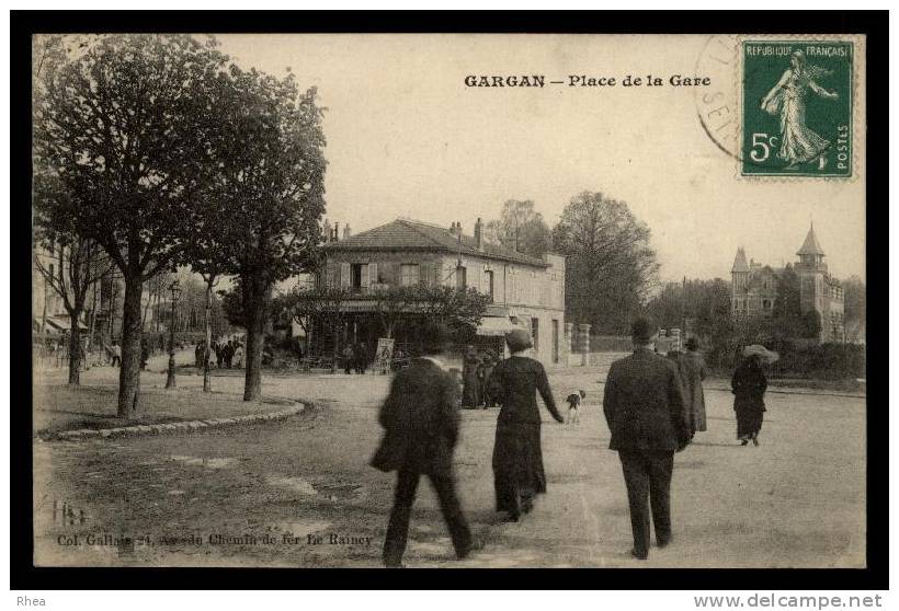 93 Livry-Gargan GARGAN - Place Gare place de la gare D93D K93046K C93046C RH013162